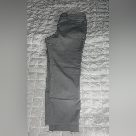 Gray Ankle Pants - Picture 3 of 5